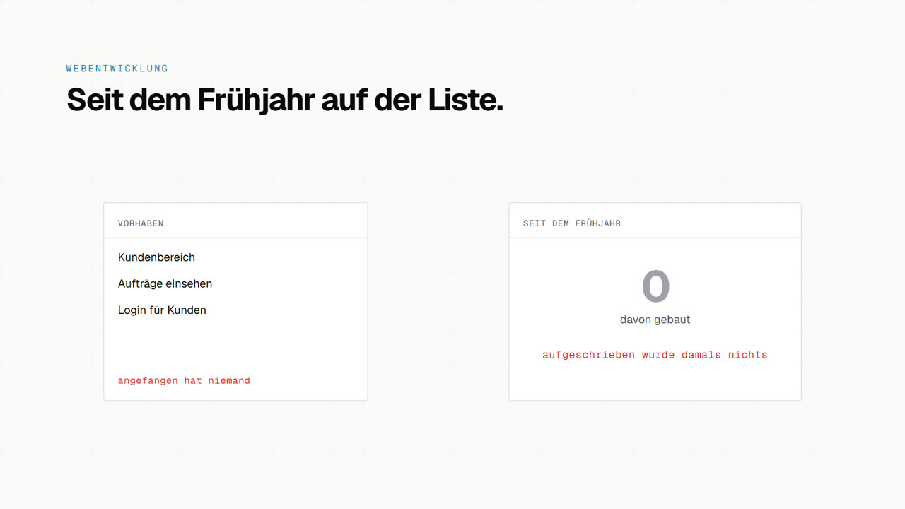 Vorschaubild zum Erklärvideo: Seit dem Frühjahr auf der Liste
